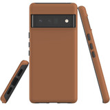 For Google Pixel 6 Pro Case Tough Protective Cover Brown | iCoverLover Australia