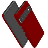 For Google Pixel 6 Pro Case Tough Protective Cover Maroon Red | iCoverLover Australia