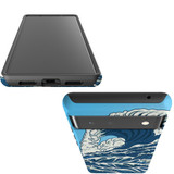 For Google Pixel 6 Case, Protective Back Cover,Japanese Wave | iCoverLover Australia