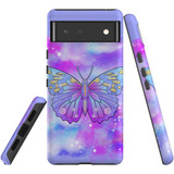 For Google Pixel 6 Case, Protective Back Cover,Enchanted Butterfly | iCoverLover Australia