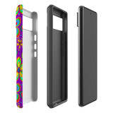 For Google Pixel 6 Case, Protective Back Cover,Purple Floral Design | iCoverLover Australia