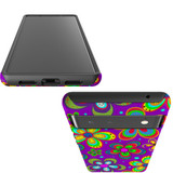 For Google Pixel 6 Case, Protective Back Cover,Purple Floral Design | iCoverLover Australia