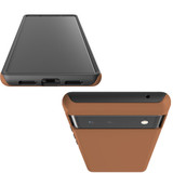 For Google Pixel 6 Case, Protective Back Cover,Brown | iCoverLover Australia