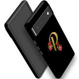 For Google Pixel 6 Case, Protective Back Cover,Embellished Letter P | iCoverLover Australia