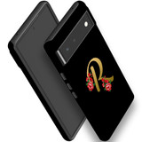 For Google Pixel 6 Case, Protective Back Cover,Embellished Letter R | iCoverLover Australia