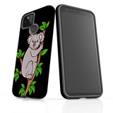 For Google Pixel 5 Case Armour Protective Cover Happy Koala | iCoverLover Australia