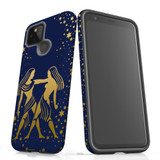 For Google Pixel 5 Case, Tough Protective Back Cover, Gemini Drawing | iCoverLover Australia