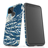 For Google Pixel 5 Case, Tough Protective Back Cover, Japanese Wave | iCoverLover Australia