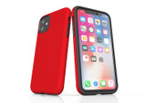 Red For iPhone 11 Tough Case, Protective Back Cover | iCoverLover Australia