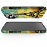 For iPhone 13 Pro Tough Protective Case, Eiffel Tower Painting | iCoverLover Australia
