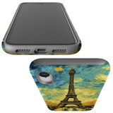 For iPhone XR Tough Protective Case, Eiffel Tower Painting | iCoverLover Australia