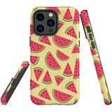 For iPhone 14 Pro Max Case Tough Protective Cover, Watermelons | iCoverLover Australia