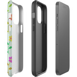 For iPhone 14 Pro Max Case Tough Protective Cover, Colourful Flowers | iCoverLover Australia