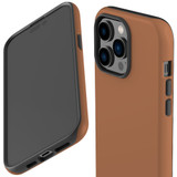 For iPhone 14 Pro Case Tough Protective Cover, Brown | iCoverLover Australia