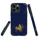 For iPhone 14 Pro Case Tough Protective Cover, Sagittarius Drawing | iCoverLover Australia