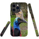 For iPhone 14 Pro Max Case Tough Protective Cover, Cassowary | iCoverLover Australia