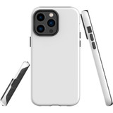 For iPhone 14 Pro Max Case Tough Protective Cover, White | iCoverLover Australia