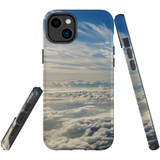 For iPhone 14 Plus Case Tough Protective Cover, Sky Clouds | iCoverLover Australia