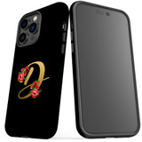 For iPhone 14 Pro Case Tough Protective Cover, Embellished Letter D | iCoverLover Australia