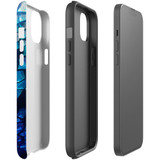 For iPhone 14 Case Tough Protective Cover, Blue Mirror | iCoverLover Australia