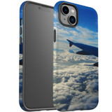 For iPhone 14 Case Tough Protective Cover, Sky Clouds From Plane | iCoverLover Australia