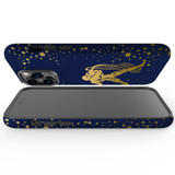 For iPhone 14 Pro Max Case Tough Protective Cover, Aquarius Drawing | iCoverLover Australia