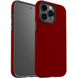 For iPhone 14 Pro Max Case Tough Protective Cover, Maroon Red | iCoverLover Australia