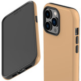 For iPhone 14 Pro Max Case Tough Protective Cover, Peach Orange | iCoverLover Australia