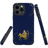 For iPhone 14 Pro Max Case Tough Protective Cover, Sagittarius Drawing | iCoverLover Australia