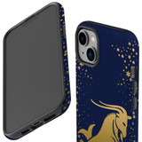 For iPhone 14 Plus Case Tough Protective Cover, Capricorn Drawing | iCoverLover Australia