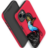 For iPhone 14 Plus Case Tough Protective Cover, Cassowary Portrait | iCoverLover Australia