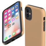 For iPhone 11 Case, Protective Back Cover,Peach Orange | iCoverLover Australia