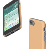 For Apple iPhone SE 5G (2022)/SE (2020)/8/7 Case, Protective Back Cover,Peach Orange | iCoverLover Australia