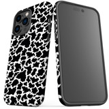 For iPhone 14 Pro Max Case Tough Protective Cover, Cow Pattern | iCoverLover Australia