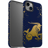 For iPhone 14 Case Tough Protective Cover, Capricorn Drawing | iCoverLover Australia