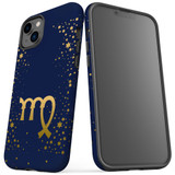 For iPhone 14 Case Tough Protective Cover, Virgo Sign | iCoverLover Australia