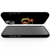 For iPhone 14 Plus Case Tough Protective Cover, Embellished Letter D | iCoverLover Australia