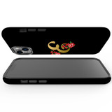 For iPhone 14 Plus Case Tough Protective Cover, Embellished Letter E | iCoverLover Australia