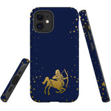 For iPhone 12 mini Case, Protective Back Cover,Sagittarius Drawing | iCoverLover Australia