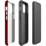 For iPhone 12 mini Case, Protective Back Cover,Maroon Red | iCoverLover Australia
