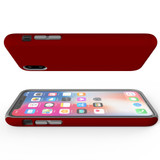 For iPhone XS Max Case, Protective Back Cover,Maroon Red | iCoverLover Australia