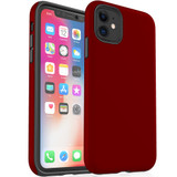 For iPhone 11 Case, Protective Back Cover,Maroon Red | iCoverLover Australia
