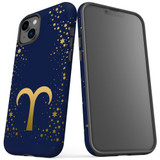 For iPhone 14 Plus Case Tough Protective Cover, Aries Sign | iCoverLover Australia