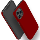 For iPhone 12 Pro/12 Case, Protective Back Cover,Maroon Red | iCoverLover Australia