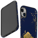 For iPhone 14 Plus Case Tough Protective Cover, Taurus Drawing | iCoverLover Australia