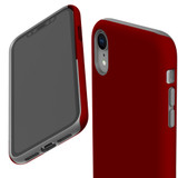 For iPhone XR Case, Protective Back Cover,Maroon Red | iCoverLover Australia