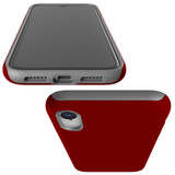For iPhone XR Case, Protective Back Cover,Maroon Red | iCoverLover Australia