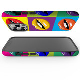 For iPhone 13 Pro Case, Protective Back Cover, Pop Art Lips | iCoverLover Australia