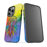 For iPhone 13 Pro Max Case, Protective Back Cover, Colourful Dreamcatcher | iCoverLover Australia