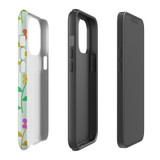 For iPhone 13 Pro Max Case, Protective Back Cover, Colourful Flowers | iCoverLover Australia